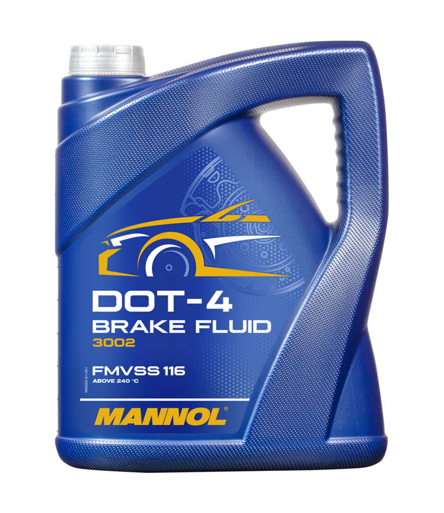 MANNOL 3002 5L Brake Fluid DOT-4